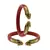 Red  Color Acrylic And Brass Bangle
