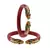 Red  Color Acrylic And Brass Bangle