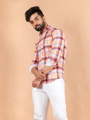 Multicolor printed cotton mens-casual-shirts 3