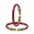Red  Color Acrylic And Brass Bangle