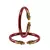 Red  Color Acrylic And Brass Bangle
