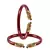 Red  Color Acrylic And Brass Bangle