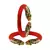 Red  Color Acrylic And Brass Bangle
