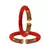 Red  Color Acrylic And Brass Bangle
