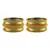 Cream Color Brass Bangle