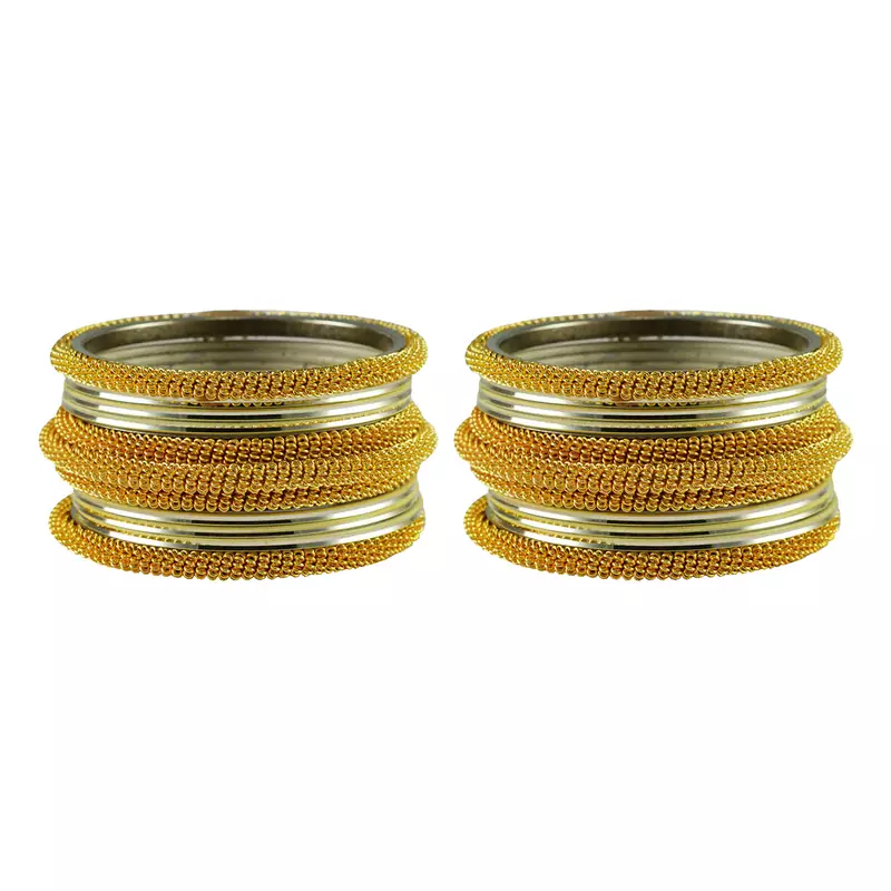 Cream Color Brass Bangle