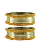 Cream Color Brass Bangle