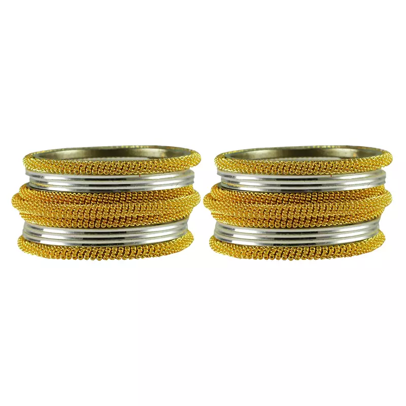 Silver  Color Brass Bangle