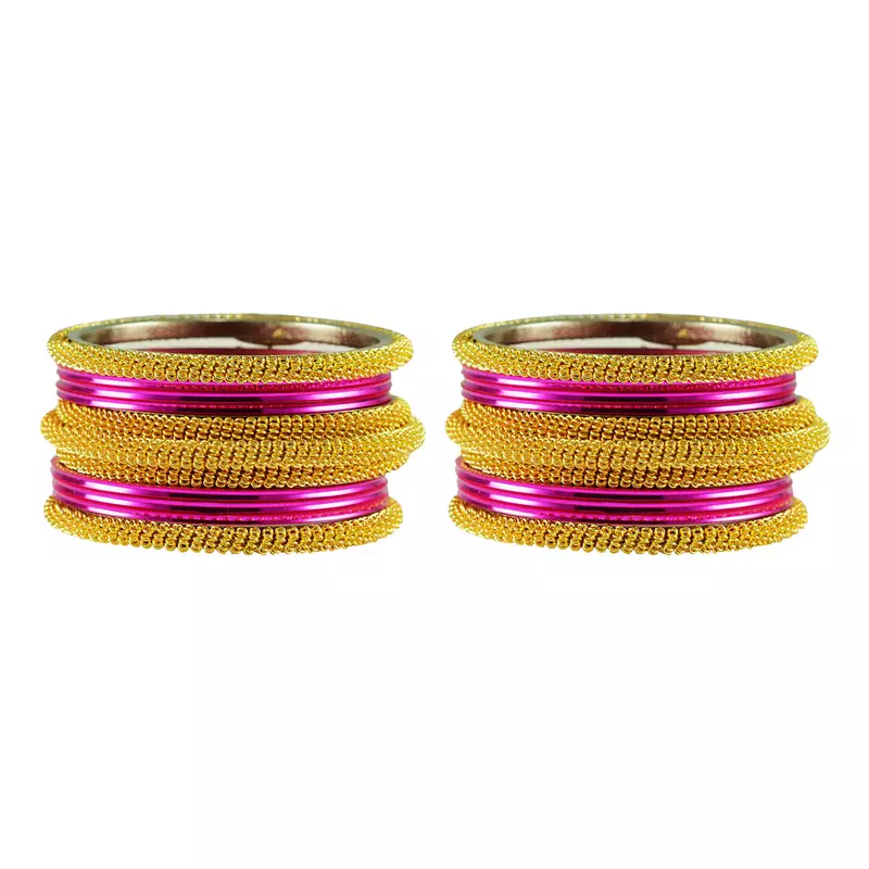 Dark Rani Color Brass Bangle