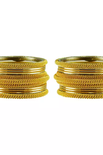 Golden  Color Brass Bangle