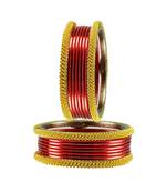Red Color Brass Bangle