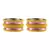 Pink Color Brass Bangle