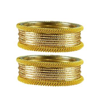 Golden  Color Brass Bangle 1