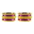 Purple  Color Brass Bangle