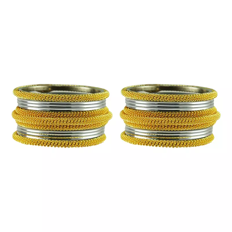 Silver  Color Brass Bangle