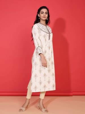 Multicolor printed cotton ethnic-kurtis 3