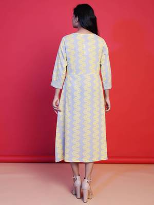 Multicolor printed cotton ethnic-kurtis 5