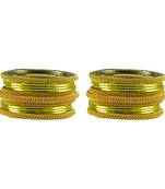 Yellow Color Brass Bangle