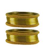 Yellow Color Brass Bangle