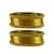 Yellow Color Brass Bangle