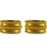 Yellow Color Brass Bangle