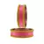 Pink Color Acrylic And Brass Bangle