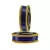 Blue Color Acrylic And Brass Bangle