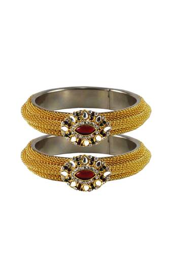 Golden  Color Brass Bangle