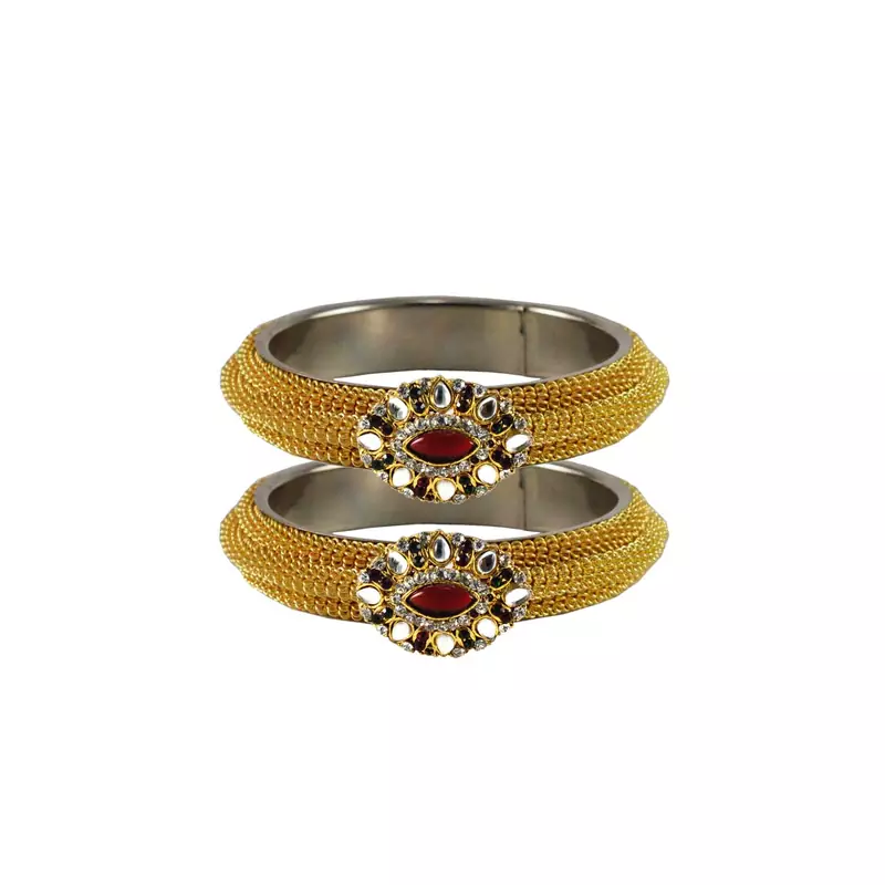 Golden  Color Brass Bangle