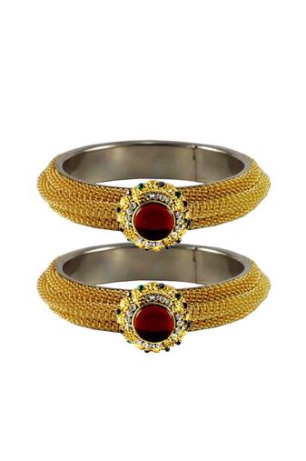 Golden  Color Brass Bangle