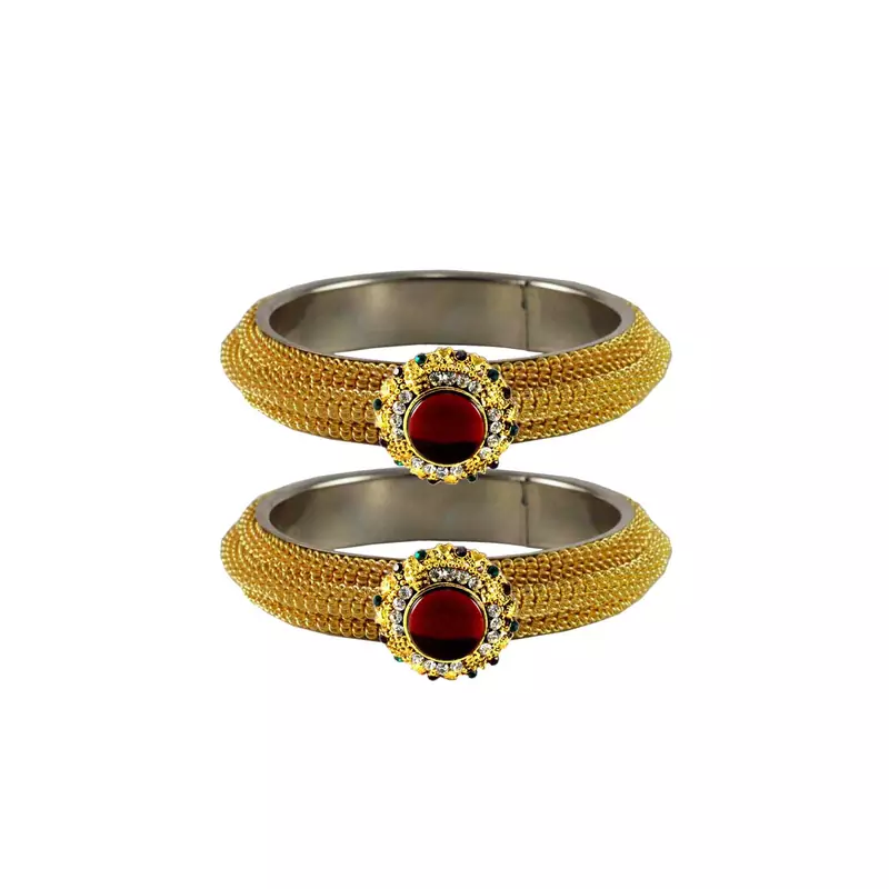 Golden  Color Brass Bangle