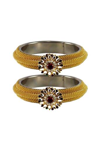Golden  Color Brass Bangle