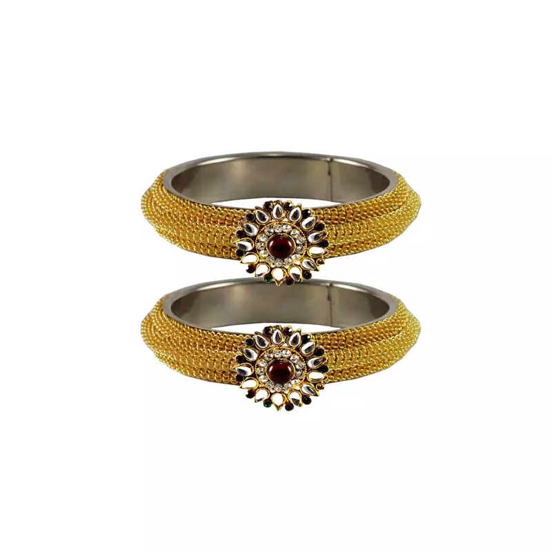 Golden  Color Brass Bangle