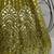 Floracance Green Gota Patti embroidered georgette semi stitched lehenga