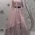 Pink Gota Patti embroidered georgette semi stitched lehenga