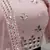 Pink Gota Patti embroidered georgette semi stitched lehenga