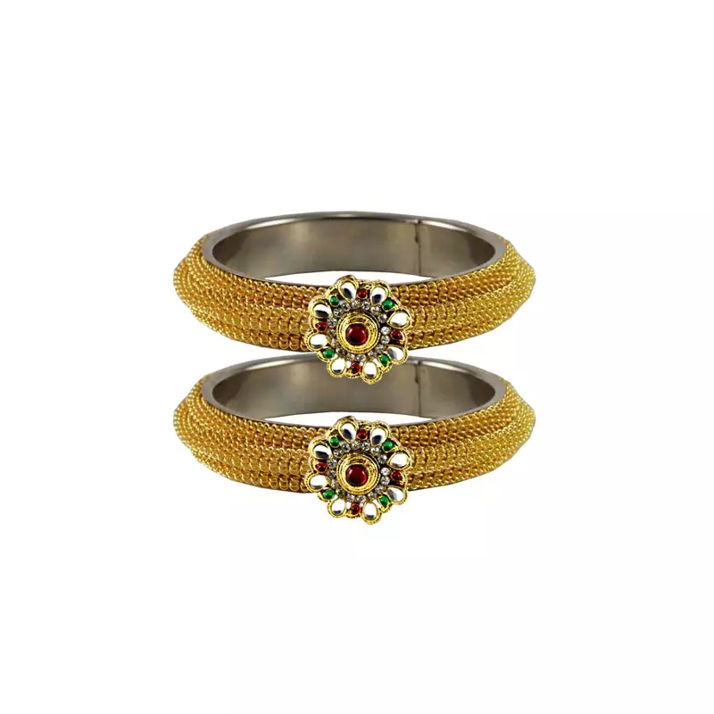 Golden  Color Brass Bangle