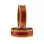 Red Color Acrylic And Brass Bangle