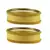 White Color Acrylic And Brass Bangle
