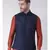 DEYANN Navy Blue Color Ethnic Nehru Jacket