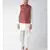 DEYANN Red Color Ethnic Nehru Jacket