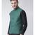 DEYANN Deep Green Color Ethnic Nehru Jacket