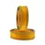 Yellow Color Acrylic And Brass Bangle