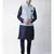 DEYANN Ethanic Printed Sky Blue Color Nehru Jacket