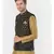 DEYANN Ethanic Printed Black Color Nehru Jacket