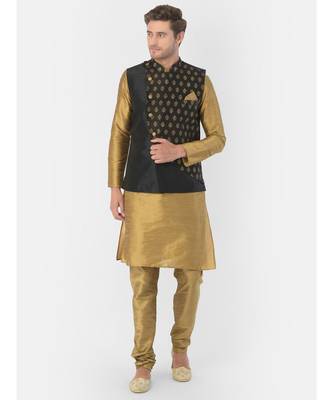 DEYANN Ethanic Printed Black Color Nehru Jacket 5
