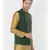 DEYANN Ethanic Printed Deep Green Color Nehru Jacket