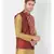DEYANN Ethanic Printed Red Color Nehru Jacket
