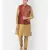 DEYANN Ethanic Printed Red Color Nehru Jacket