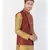 DEYANN Ethanic Printed Red Color Nehru Jacket